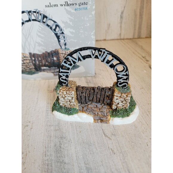 Dept 56 4030708 NEW Salem willows gate New England village accessory - Picture 2 of 7